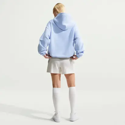 Толстовка Nike W STDO FLC OS PO HDY GLS, блакитний