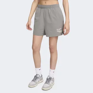 Шорти Nike W NSW WOVEN SHORT GLS, сірий