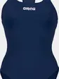Купальник закритий для жінок Arena WOMEN'S TEAM SWIMSUIT SWIM PRO темно-синій