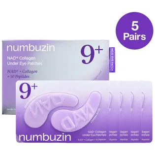 NUMBUZIN Патчі під очі з колагеном і пептидами 5шт