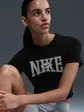 Футболка W NSW SLIM CROP TEE STREET Nike L Чорний