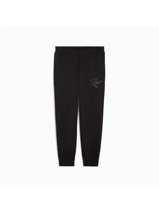 Штани спортивні ESS SCRIPT Sweatpants Puma M Чорний