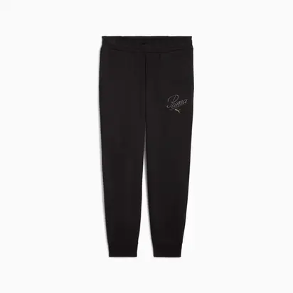 Штани спортивні ESS SCRIPT Sweatpants Puma M Чорний