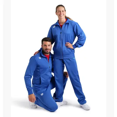 Кофта Arena TEAM JACKET PANEL KNITTED POLY, синій