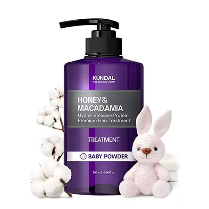KUNDAL Кондиціонер для волосся для зволоження та відновлення 'Baby Powder