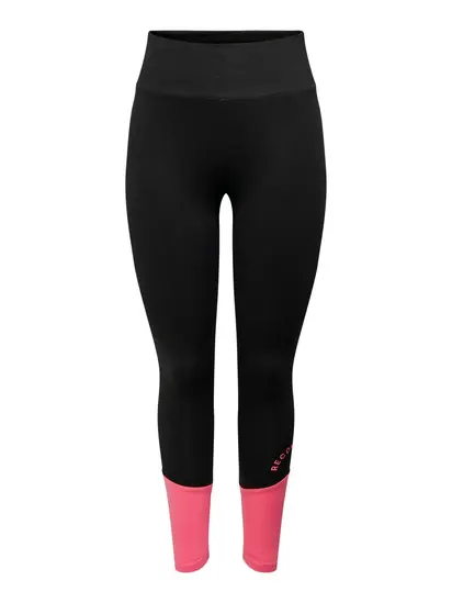 Лосини ONPELLIE HW JRS LEGGINGS KISSED CORAL Only Play L Чорний
