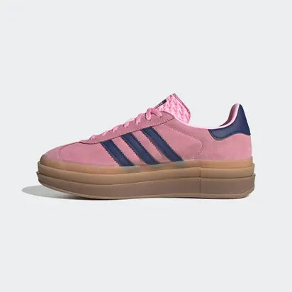 Кросівки Adidas Gazelle Bold W, рожевий з синім