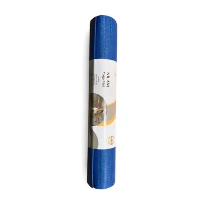 Килимок для йоги Nilam Amber 183×61×0.4 см синій