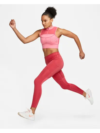 Топ Nike W NK DF AIR CROP TANK, рожевий