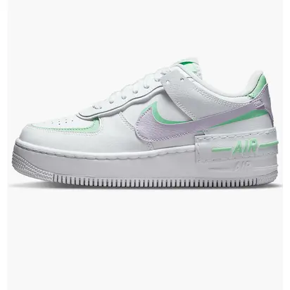 Кросівки Nike Air Force 1 Low Shadow Infinite Lilac Football Grey (W), білий з бузковим