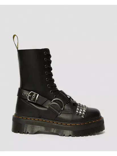 Черевики Dr. Martens Jadon Zip HI Stud Black Smooth