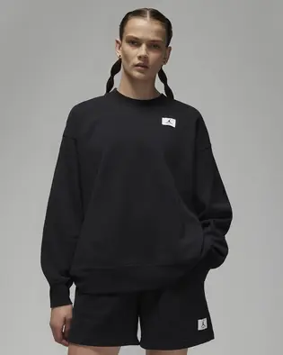 Толстовка JORDAN FLT FLC CREW, чорний