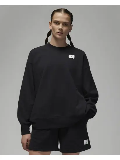 Толстовка JORDAN FLT FLC CREW, чорний