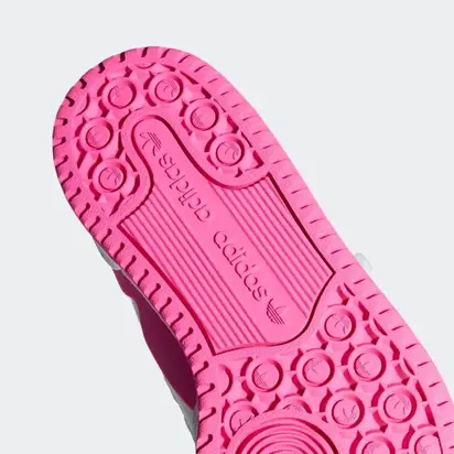 Кросівки Adidas Forum Low J, білий з рожевим