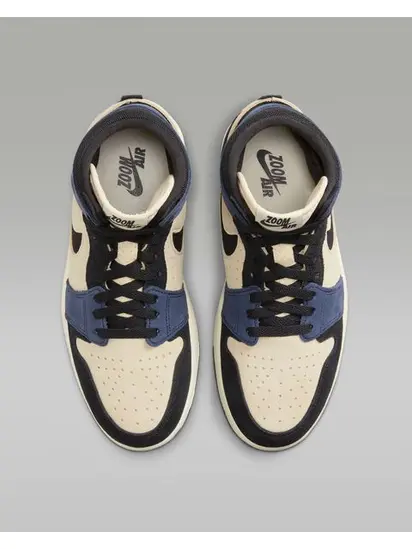 Кросівки JORDAN 1 ZOOM, чорний з бежевим