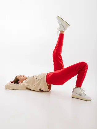 Штани Nike CLUB FLC PANT TIGHT, червоний