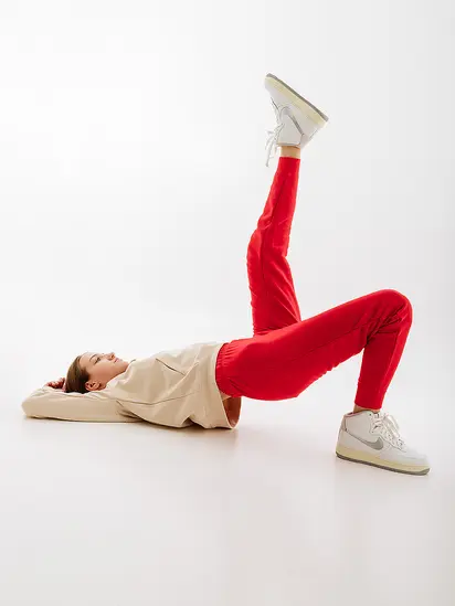 Штани Nike CLUB FLC PANT TIGHT, червоний