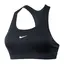 Топ Nike SWOOSH BRA PAD, чорний