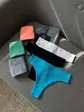 Бразильяни в рубчик, білий