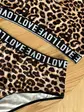 Леопардовий комплект для дівчат plus size
