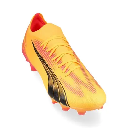 Бутси Puma ULTRA MATCH FG/AG Wn s, жовтий з рожевим