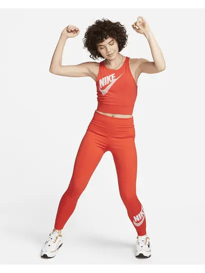 Топ Nike W NSW TANK TOP DNC, помаранчевий