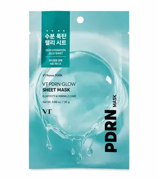 VT Cosmetics Маска з PDRN для інтенсивного відновлення, зволоження та сяйва шкіри 25g