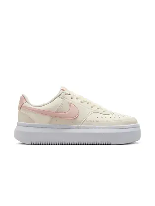 Кросівки Nike W COURT VISION ALTA, бежевий з рожевим