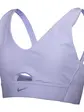 Топ Nike W NK DF INDY PLUNGE CUTOUT BRA, фіолетовий