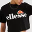 Футболка Ellesse Alberta Cropped Tee, чорний