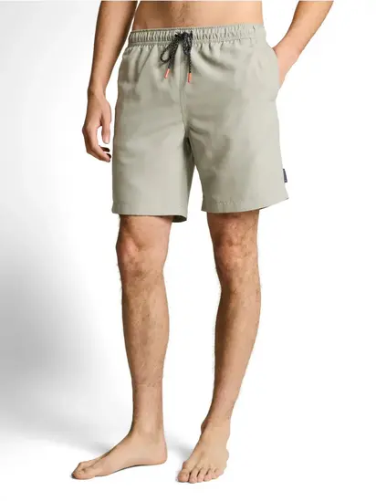 Шорти для плавання swim shorts with drawstring Tom Tailor S Хакі