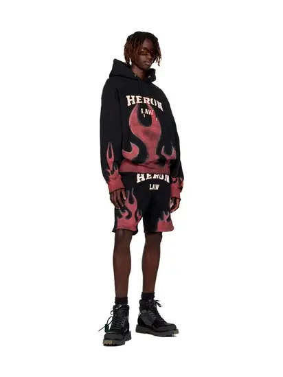 Шорти Heron Preston Heron Law Flames Sweatshorts