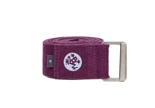 Ремінь для йоги Manduka AligN Yoga Strap Indulge 244×4.4 см фіолетовий