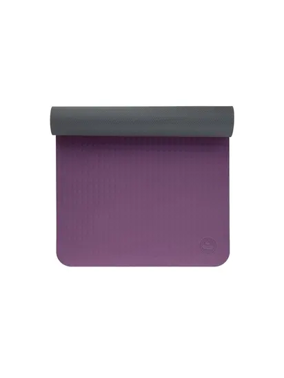 Килимок для йоги TPE Flow Bodhi 183x60x0.5 см фіолетовий