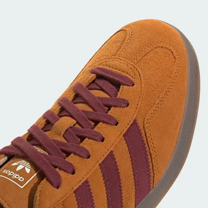 Кросівки Adidas Gazelle Indoor, коричневий з бордовим