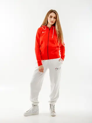 Штани Nike NS PHNX FLC HR OS PANT PRNT, бежевий