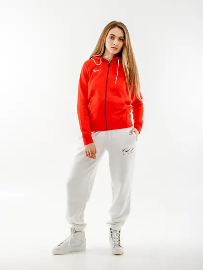 Штани Nike NS PHNX FLC HR OS PANT PRNT, бежевий