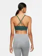 Топ Nike SWOOSH LUXE BRA, темно-зелений