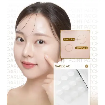 VT Cosmetics Точкові патчі від запалень з часником, центелою та олією чайного дерева 48шт