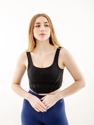 Топ Nike NS CORSET BRA, чорний