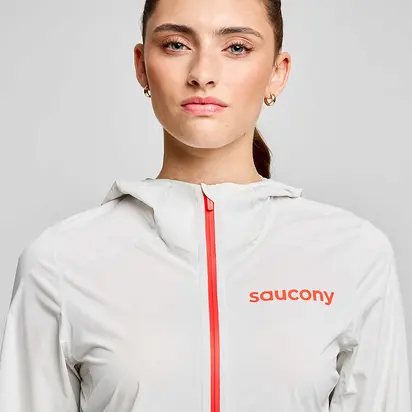 Вітровка Saucony ENDORPHIN RUNSHIELD JACKET, білий