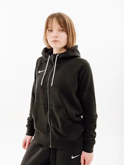 Кофта Nike FLC PARK20 FZ HOODIE, чорний