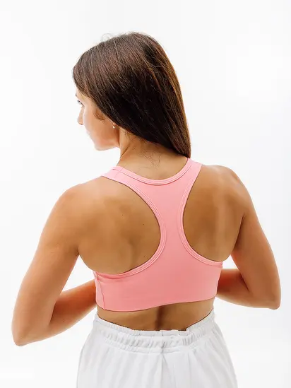 Топ Nike SWOOSH BRA PAD, рожевий