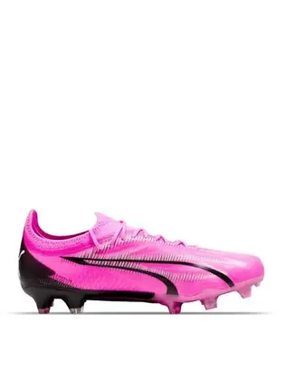 Бутси Puma ULTRA ULTIMATE FG/AG Wn s, рожевий з чорним
