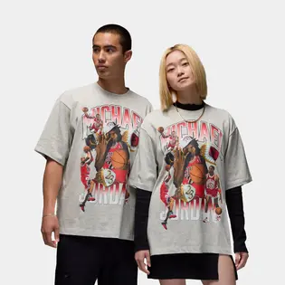 Футболка Jordan Tee Grey Big Logo