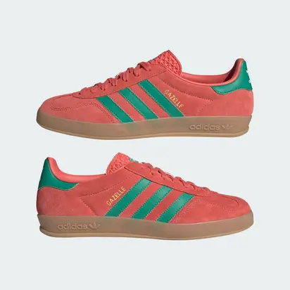Кросівки Adidas Gazelle Indoor, червоний з зеленим