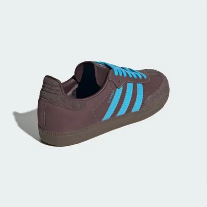 Кросівки Adidas Samba OG, коричневий з блакитним