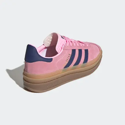 Кросівки Adidas Gazelle Bold W, рожевий з синім