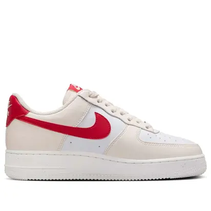 Кросівки Nike W AIR FORCE 1 07 NEXT NATURE, білий з червоним