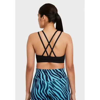 Топ Nike W NK SWSH ICNCLSH HBR BRA SP21, чорний